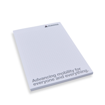 A5 writing pad, squared