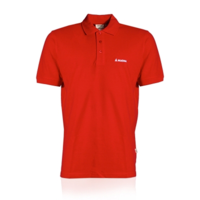 Hakro mens Polo shirt, red