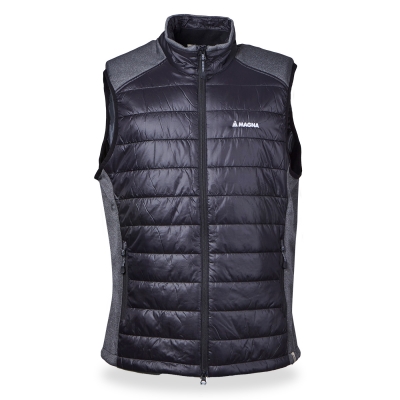 Hakro mens hybrid vest, black