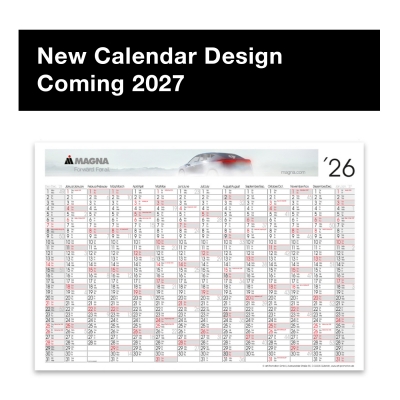A4-Tafelkalender 2027