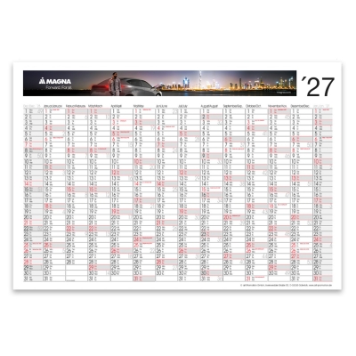 A4-Tafelkalender 2027